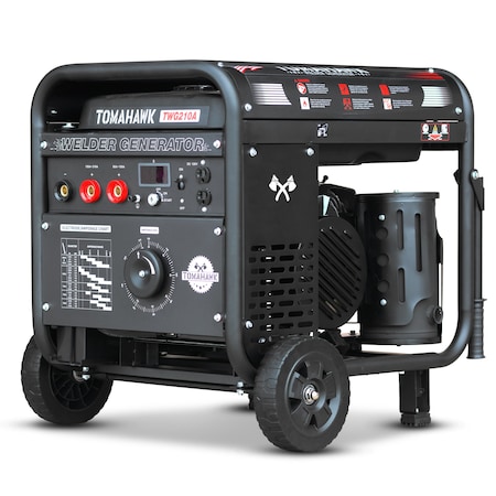 Tomahawk Power 120 Amp Welder Generator Engine Driven 2000 Watt Inverter Generator TWG210A